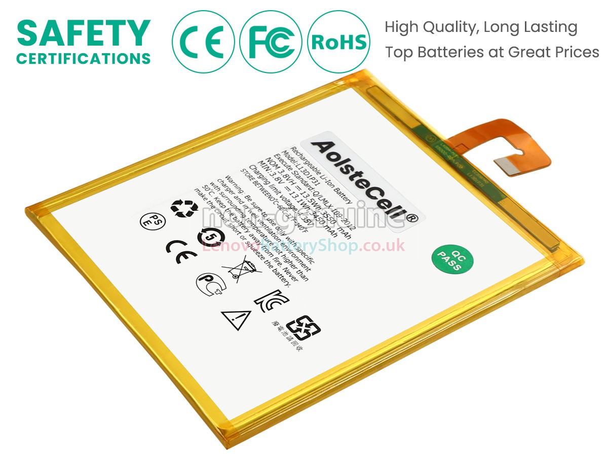 Replacement battery for Lenovo TAB 2 A7-30