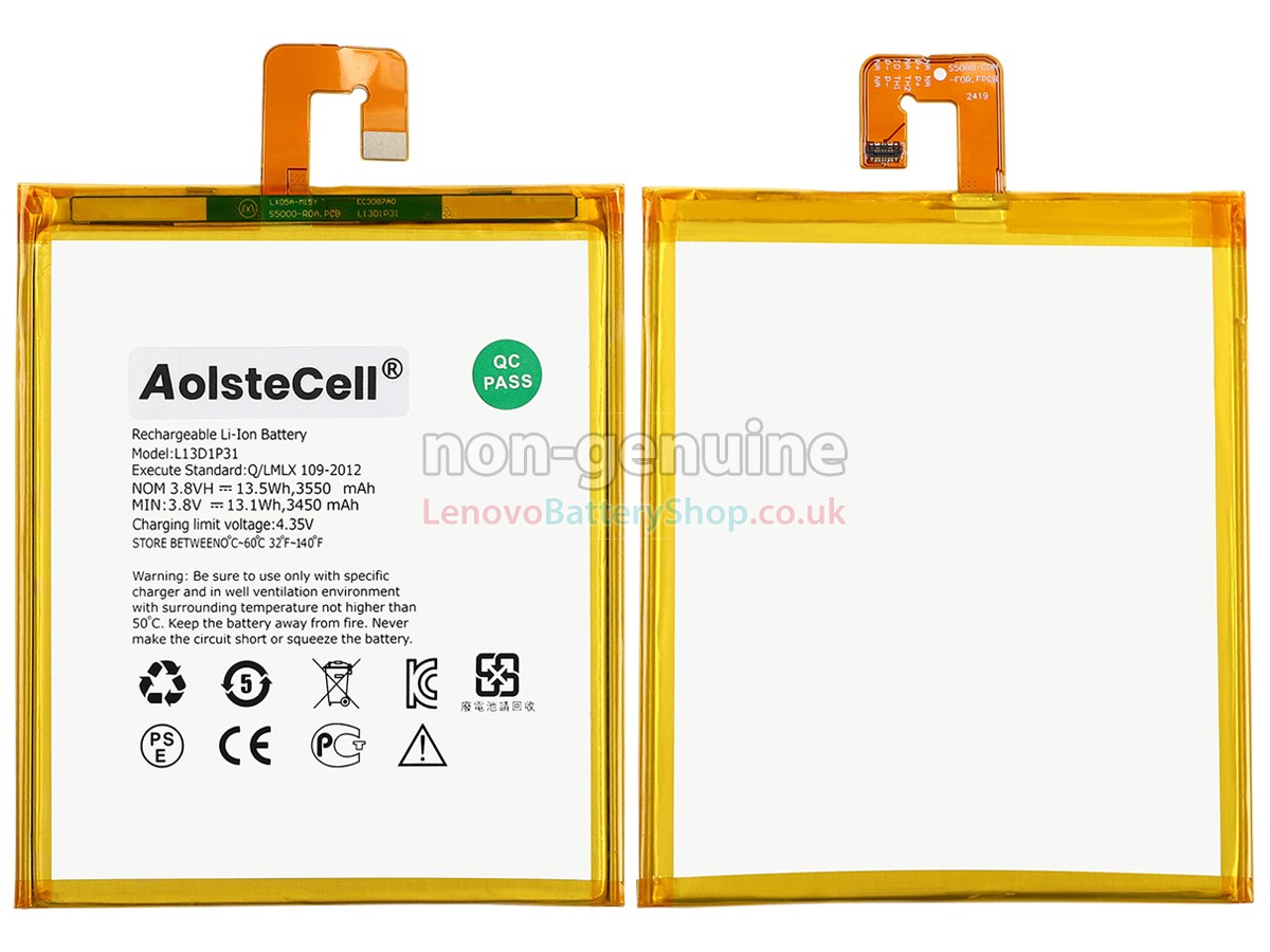 Replacement battery for Lenovo TAB 2 A7-30