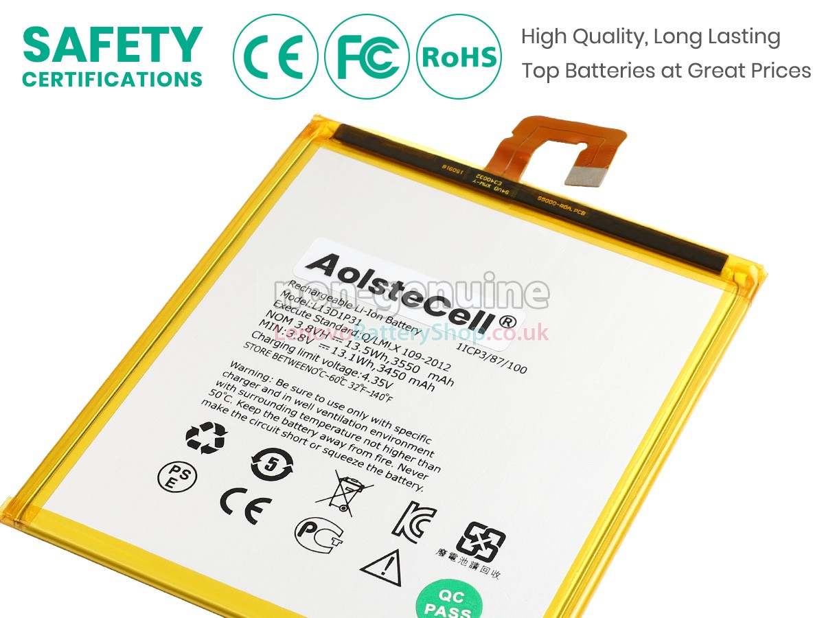 Replacement battery for Lenovo TAB 2 A7-30