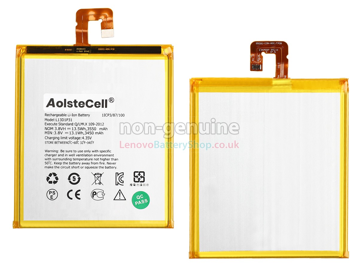 Replacement battery for Lenovo TAB 2 A7-30