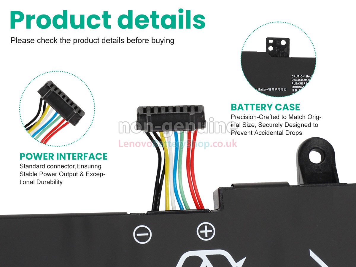Replacement battery for Lenovo L19D3PF5