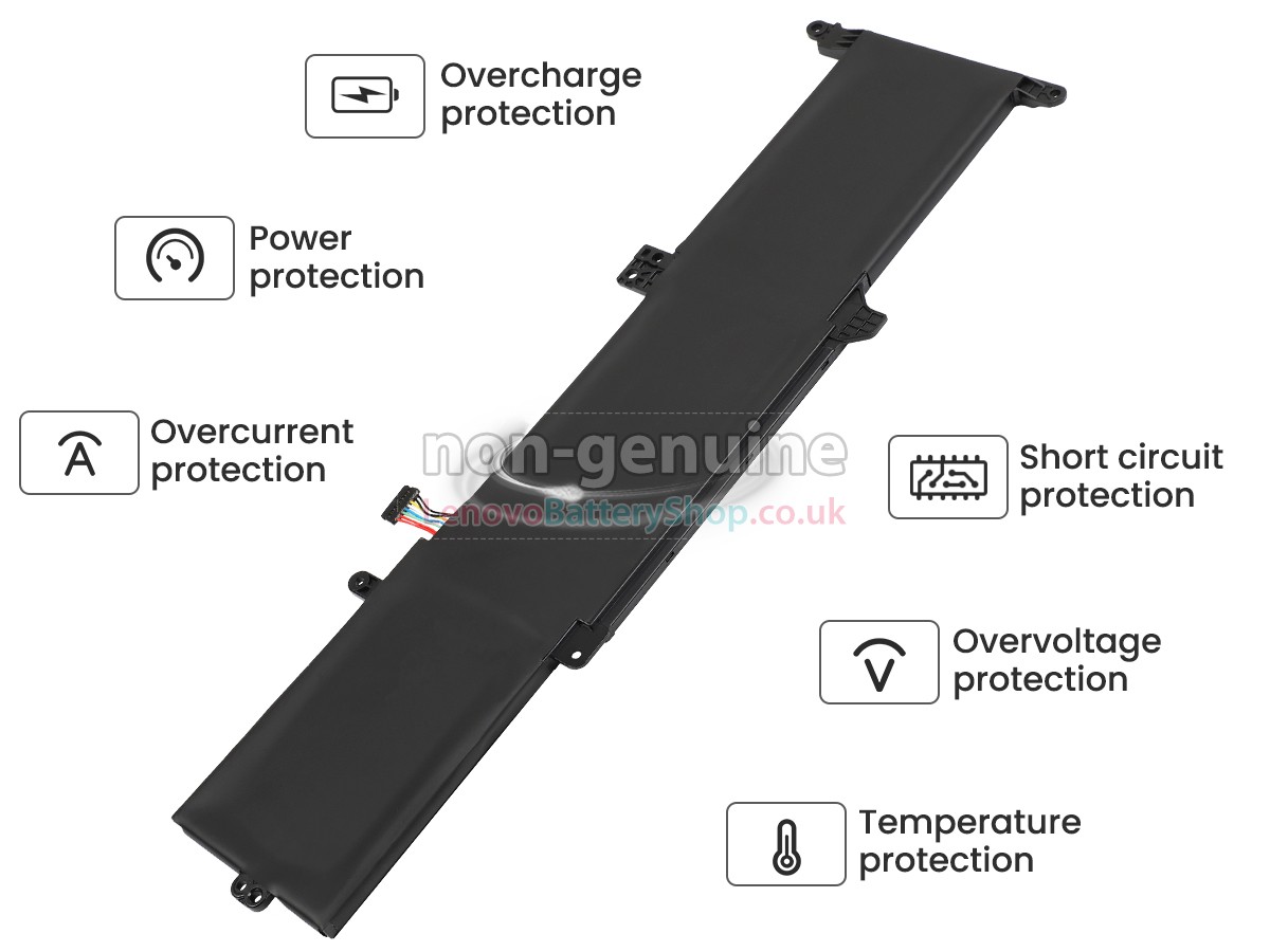 Replacement battery for Lenovo L19D3PF5