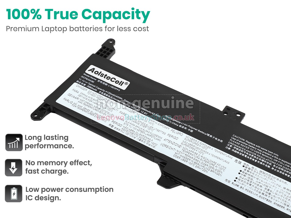 Replacement battery for Lenovo V14 G1-IML-82NA001PMZ