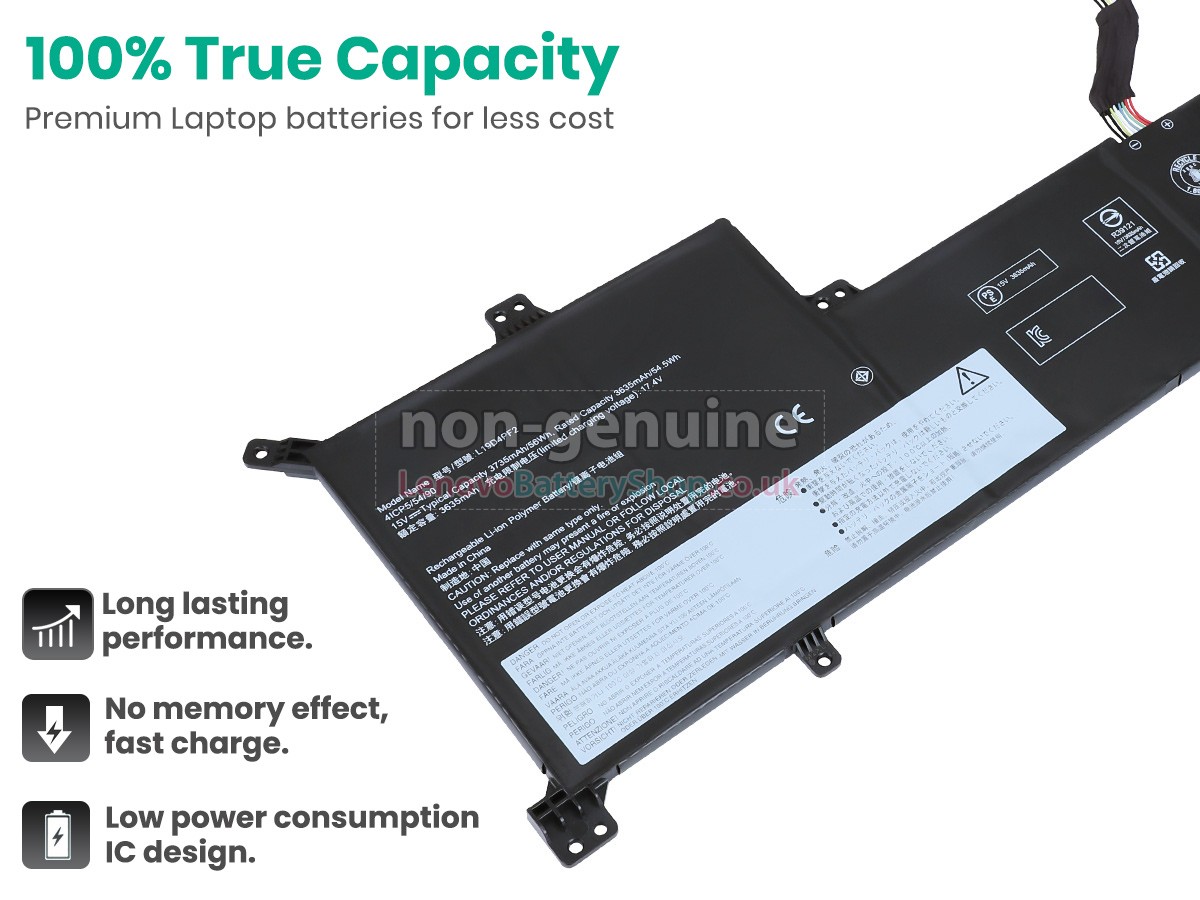 Replacement battery for Lenovo 5B10W89846