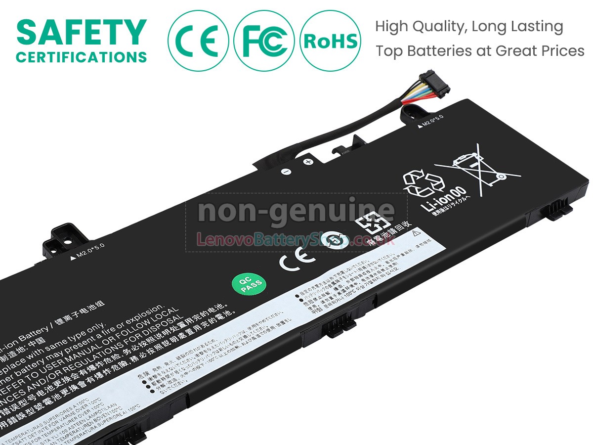 Replacement battery for Lenovo L22D3PG4