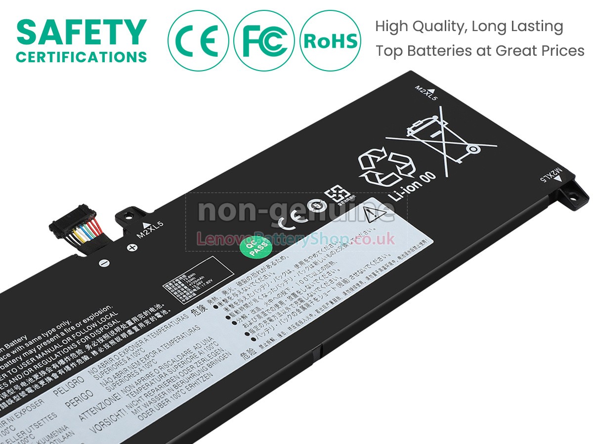 Replacement battery for Lenovo IdeaPad PRO 5 16IRH8-83AQ004BSC