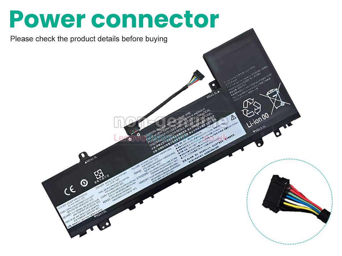 Replacement battery for Lenovo IdeaPad SLIM 5 16ABR8-82XG001KUK