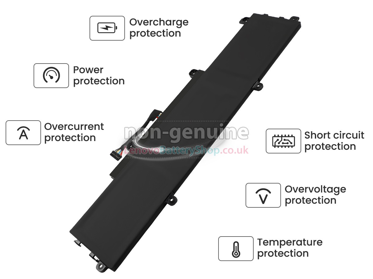 Replacement battery for Lenovo L22D3PG1