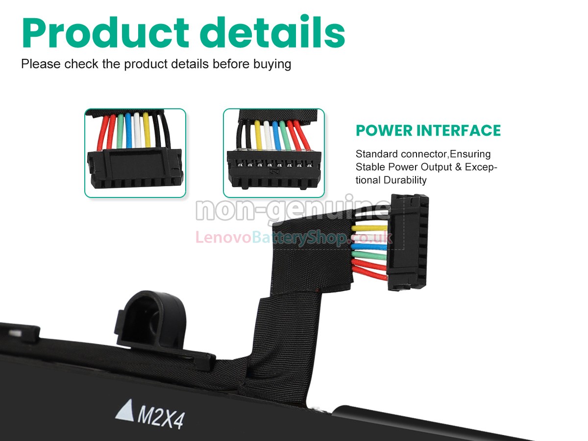Replacement battery for Lenovo L22D4PE1