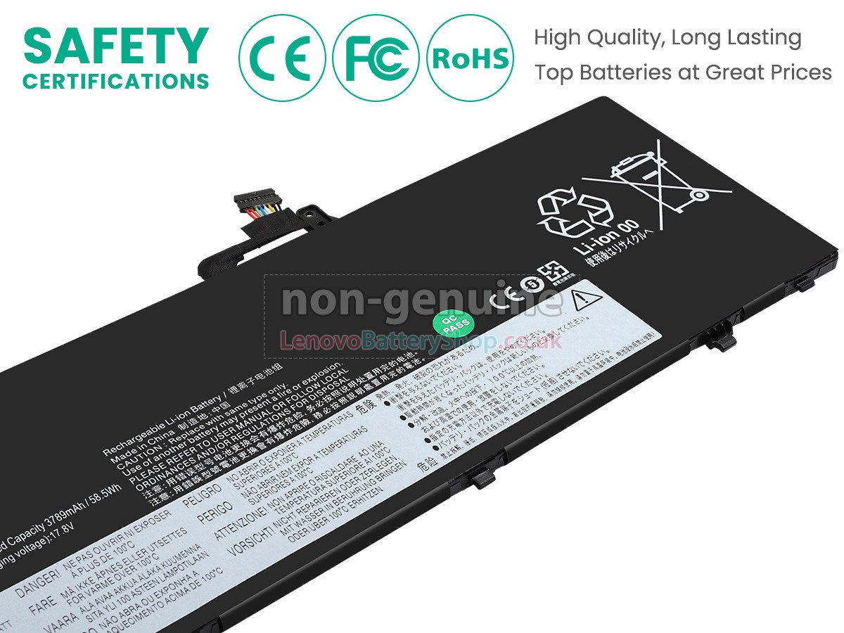 Replacement battery for Lenovo L22M4PF0