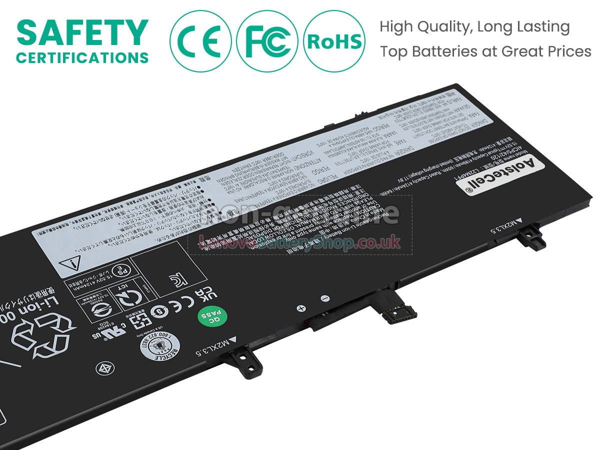 Replacement battery for Lenovo YOGA SLIM 6 14APU8-82X3003HMX