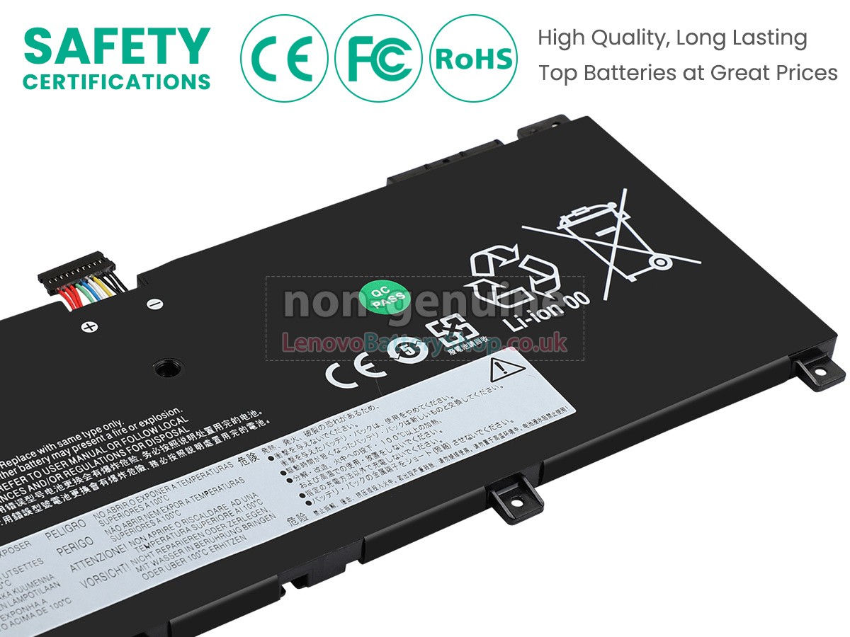 Replacement battery for Lenovo YOGA BOOK 9 13IRU8-82YQ001SUK