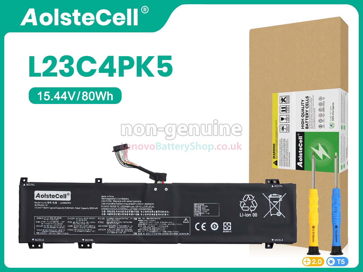 Replacement battery for Lenovo LEGION 5 16IRX9-83DG00DXRK
