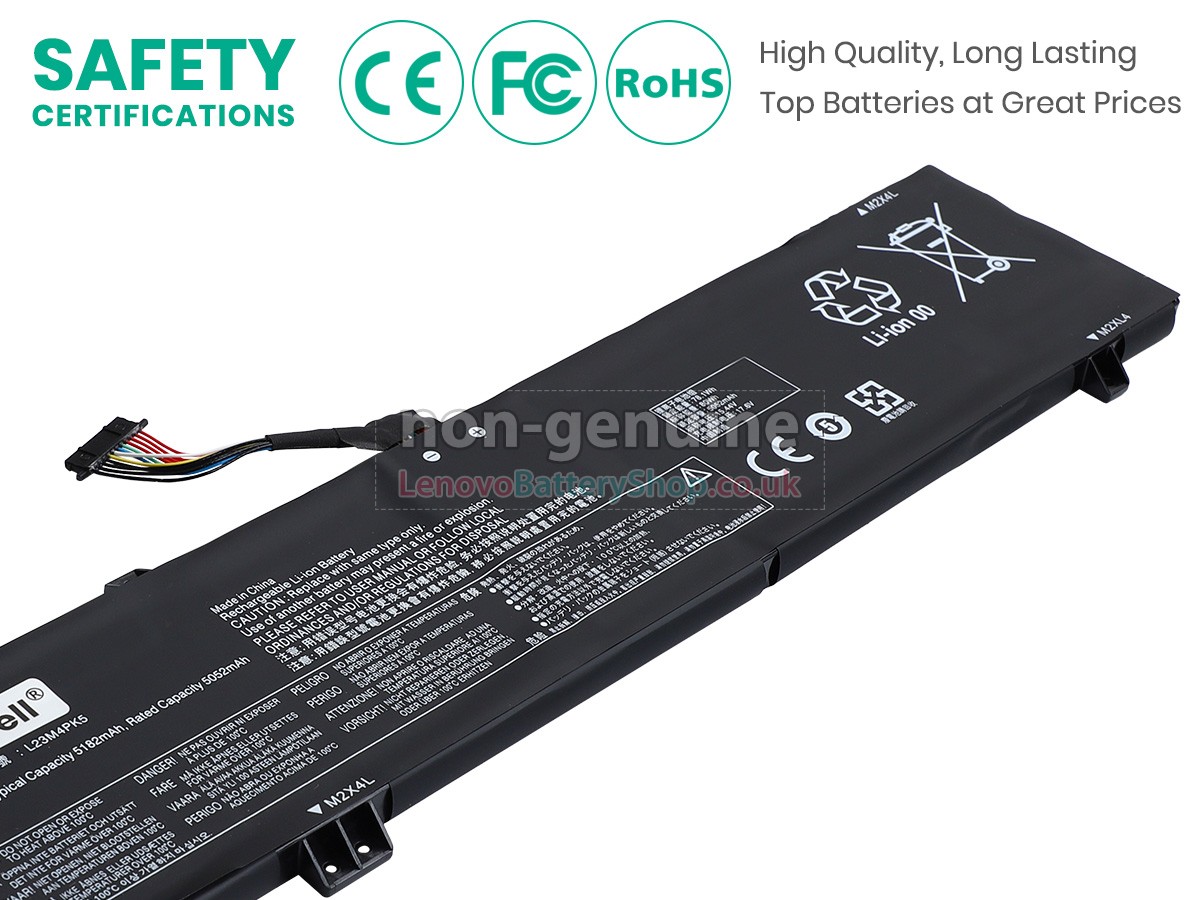 Replacement battery for Lenovo LEGION 5 16IRX9-83DG00DXRK