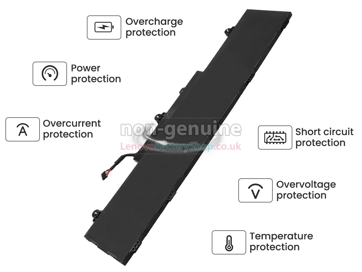 Replacement battery for Lenovo 5B11H56394