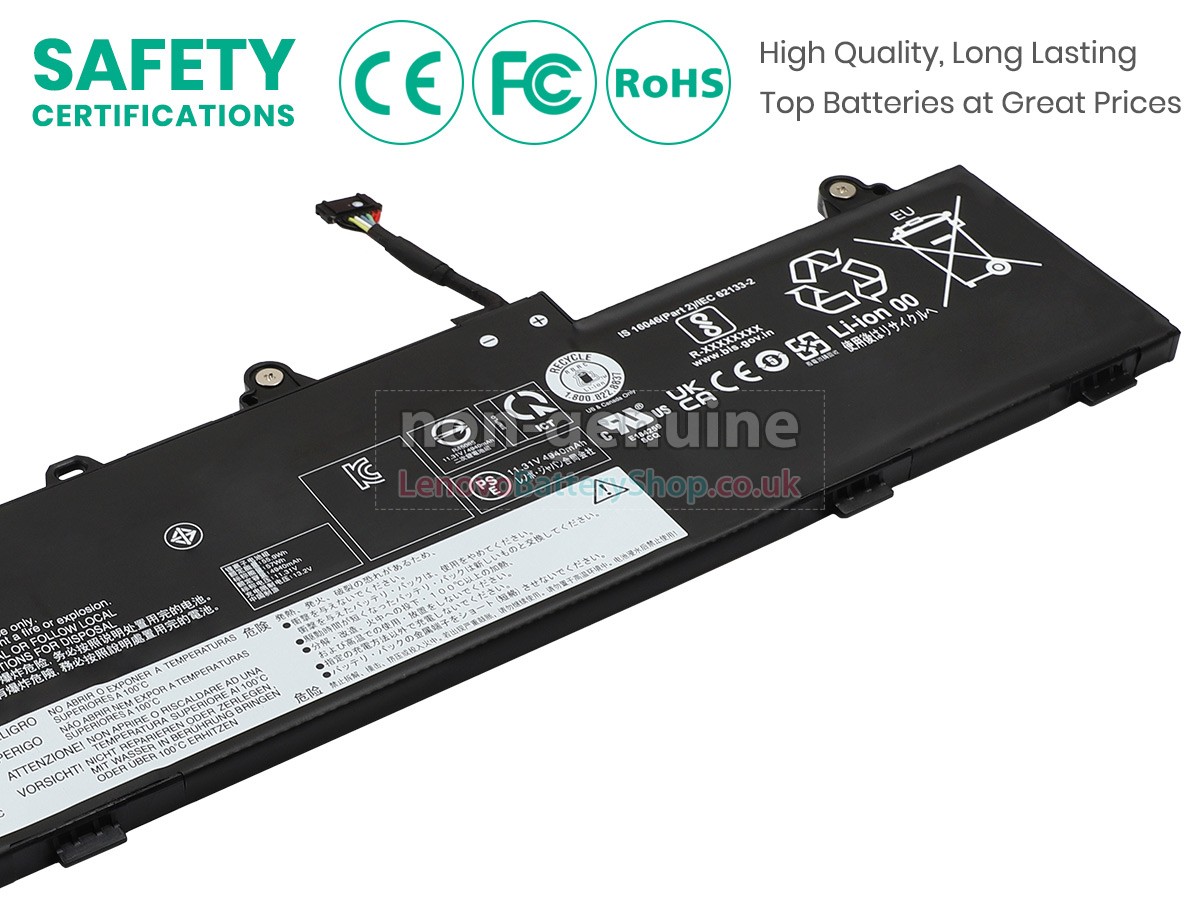 Replacement battery for Lenovo 5B11H56397