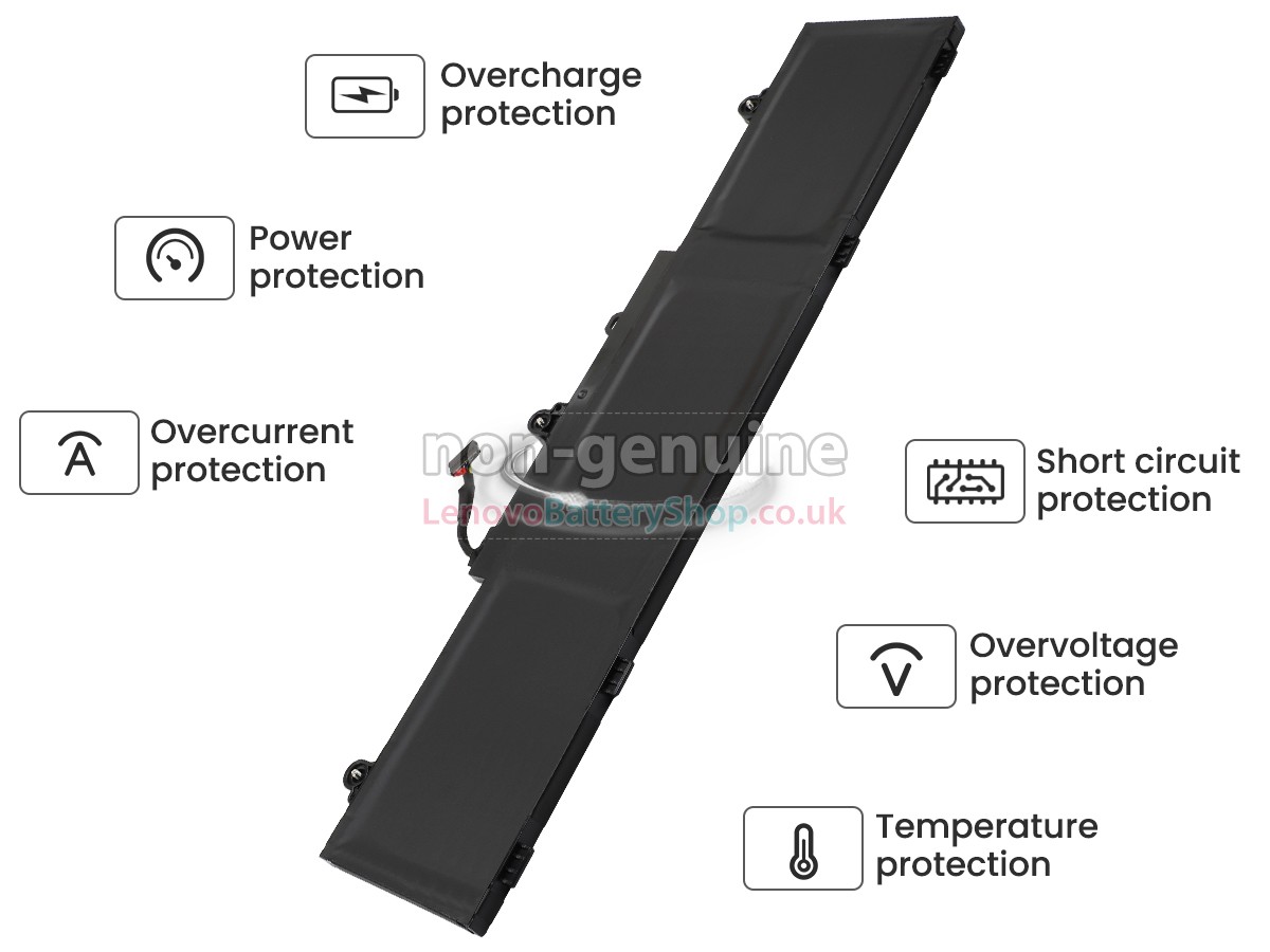 Replacement battery for Lenovo 5B11H56397