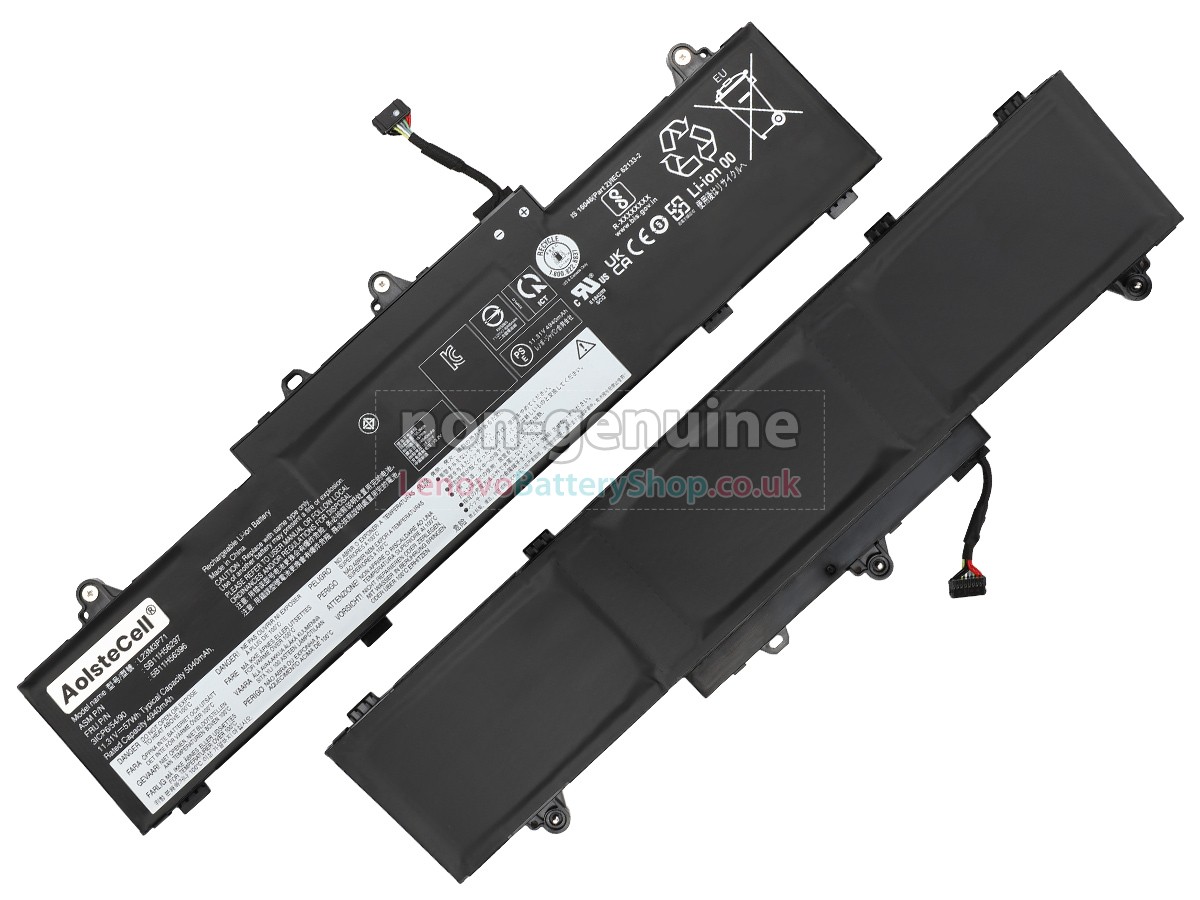 Replacement battery for Lenovo 5B11H56397